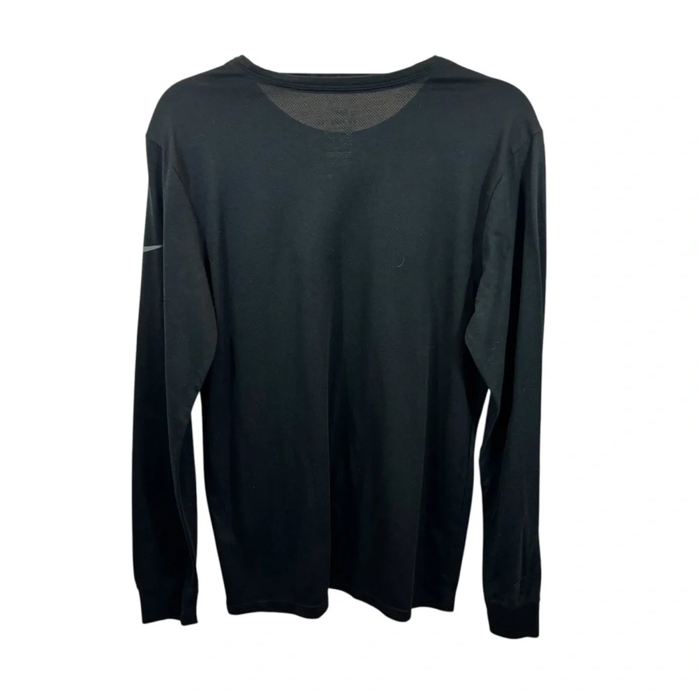Men’s Nike Basketball Dri-Fit LeBron Long Sleeve‎ Shirt Black Size Medium
